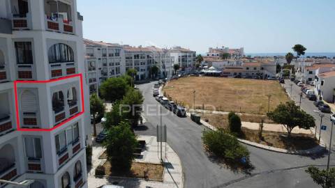 Apartamento t1 em manta rota com vista mar, perto da praia