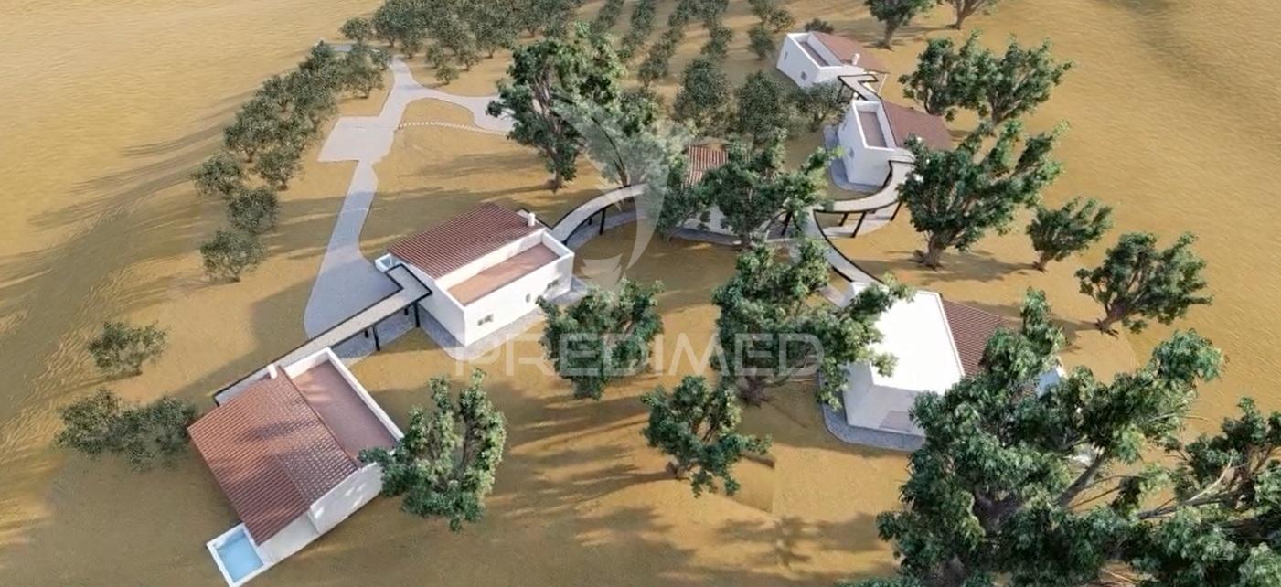 Aldeamento turístico - casa de campo