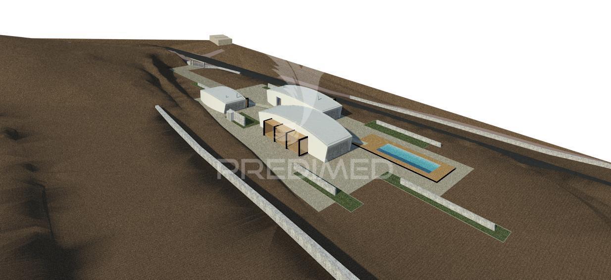 Terreno com projeto aprovado no alvendre – guarda