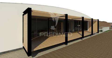 Terreno com projeto aprovado no alvendre – guarda