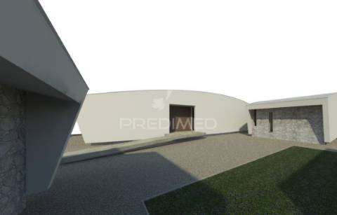 Terreno com projeto aprovado no alvendre – guarda