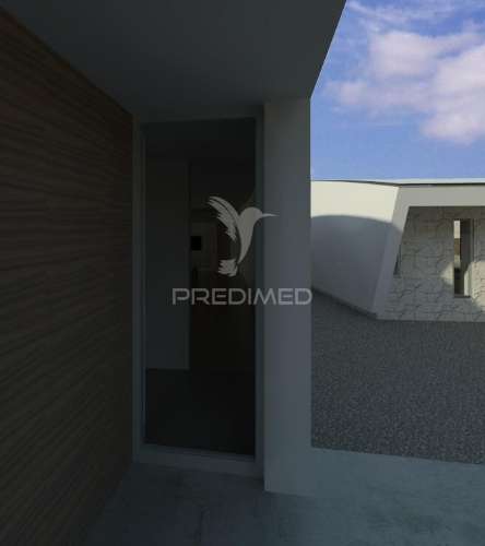 Terreno com projeto aprovado no alvendre – guarda