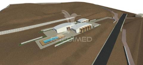 Terreno com projeto aprovado no alvendre – guarda