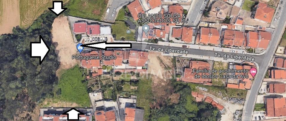 Terreno para construção a 2 km do centro de gondomar