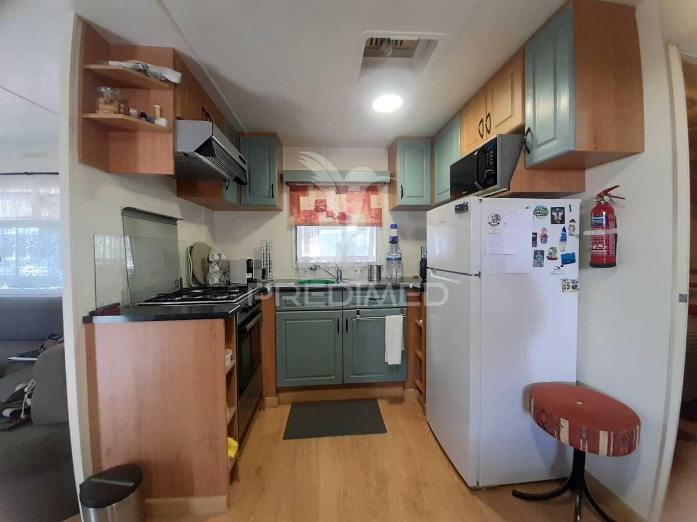 Mobil home t3 com deck, mobilada e equipada, pinhal novo.