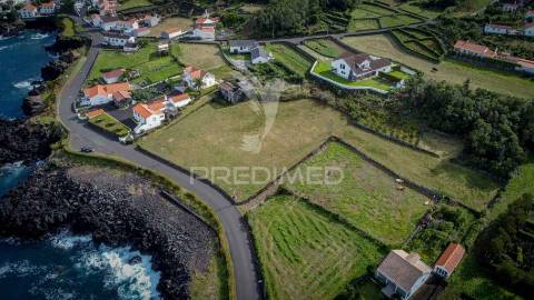 Ruína com projeto aprovado e vista mar – santo amaro, são roque do pico