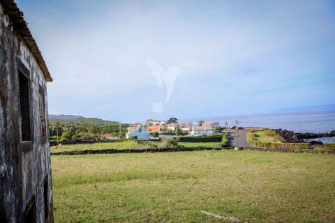 Ruína com projeto aprovado e vista mar – santo amaro, são roque do pico