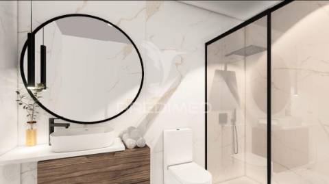 Apartamento t3 em construção, vila verde