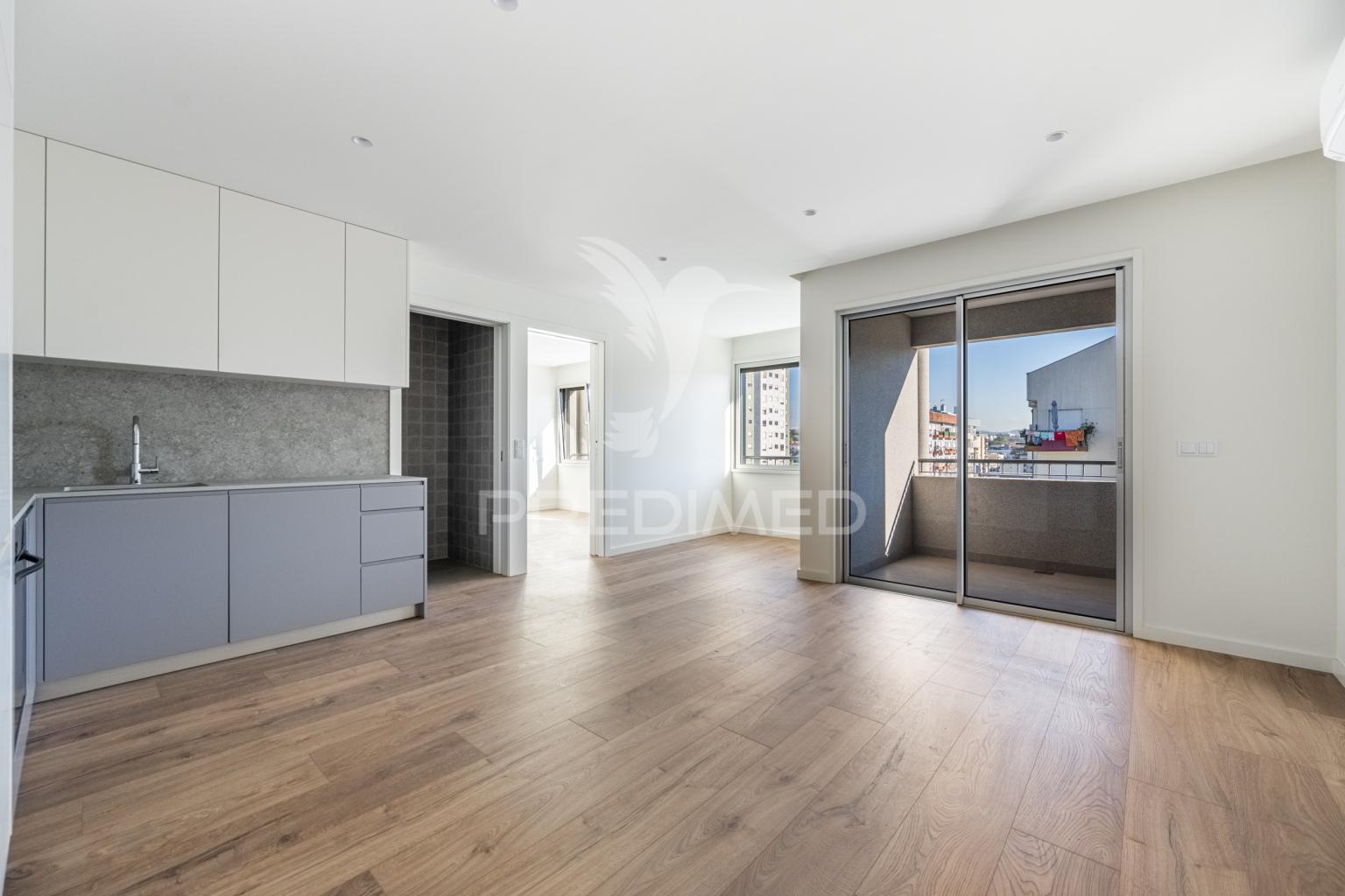 Arrendamento apartamento t1 novo empreendimento portas ii