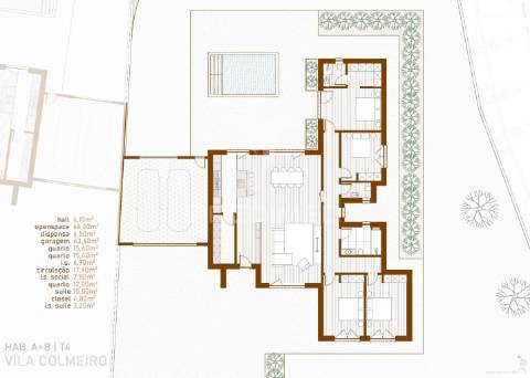 Moradia t3 em condomínio privado