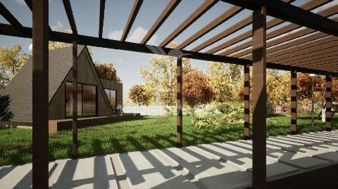 Magnífico terreno com projeto aprovado para construção de edifício de turismo de habitação