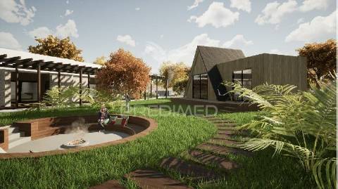 Magnífico terreno com projeto aprovado para construção de edifício de turismo de habitação