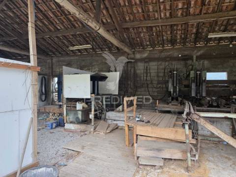 Armazém (serração) zona industrial de carvoeiro