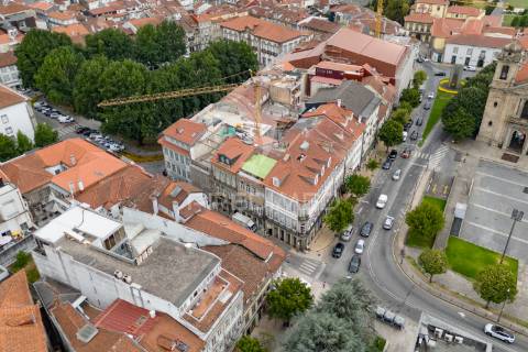 Apartamento t0 no centro histórico de braga