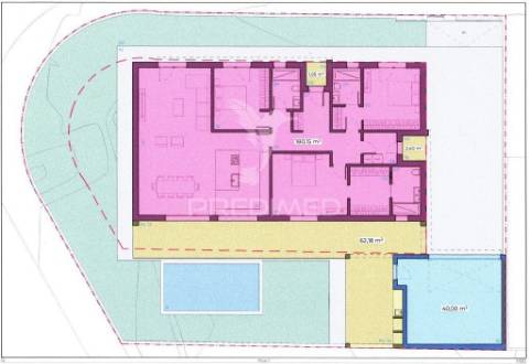 Moradia isolada t3, c/piscina e box, qta. marquesa - q. anjo
