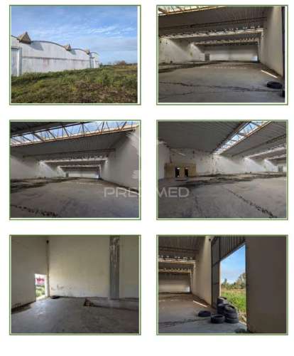 Armazem em valmaior albergaria-a-velha com  2500m2 e 6500m2 de terreno