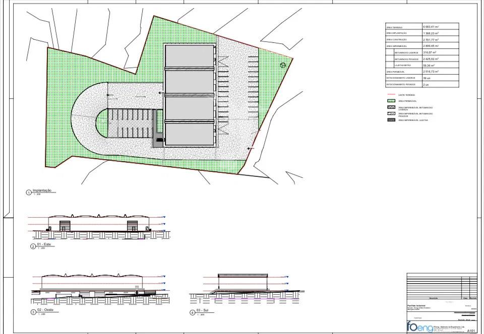 Armazem em valmaior albergaria-a-velha com  2500m2 e 6500m2 de terreno