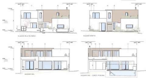 Moradia t5 com piscina em vila nova de santo andré