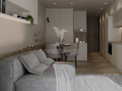 Apartamento t0 com terraço privativo no empreendimento acrescentar residence