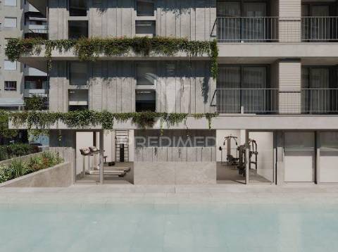 Apartamento t0 com terraço privativo no empreendimento acrescentar residence