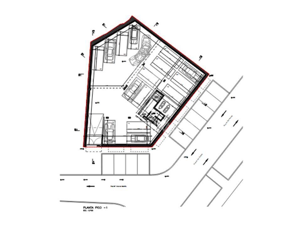 Terreno urbano projeto aprovado prédio residencial, ramada