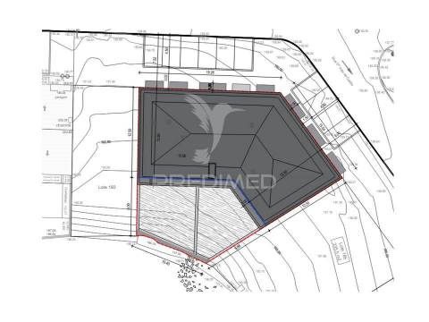 Terreno urbano projeto aprovado prédio residencial, ramada