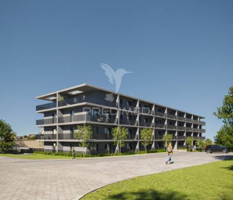 T1 novo com garagem e varanda | sky living – junto ao gaia shopping