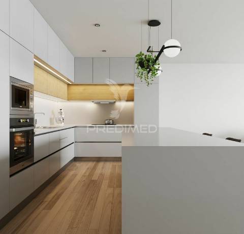 Penthouse t4 luxuoso amplo piscina privada e vista mar