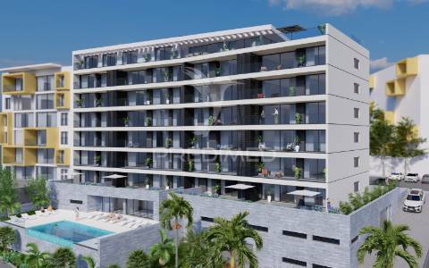 Penthouse t4 luxuoso amplo piscina privada e vista mar