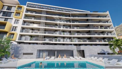 Penthouse t4 luxuoso amplo piscina privada e vista mar