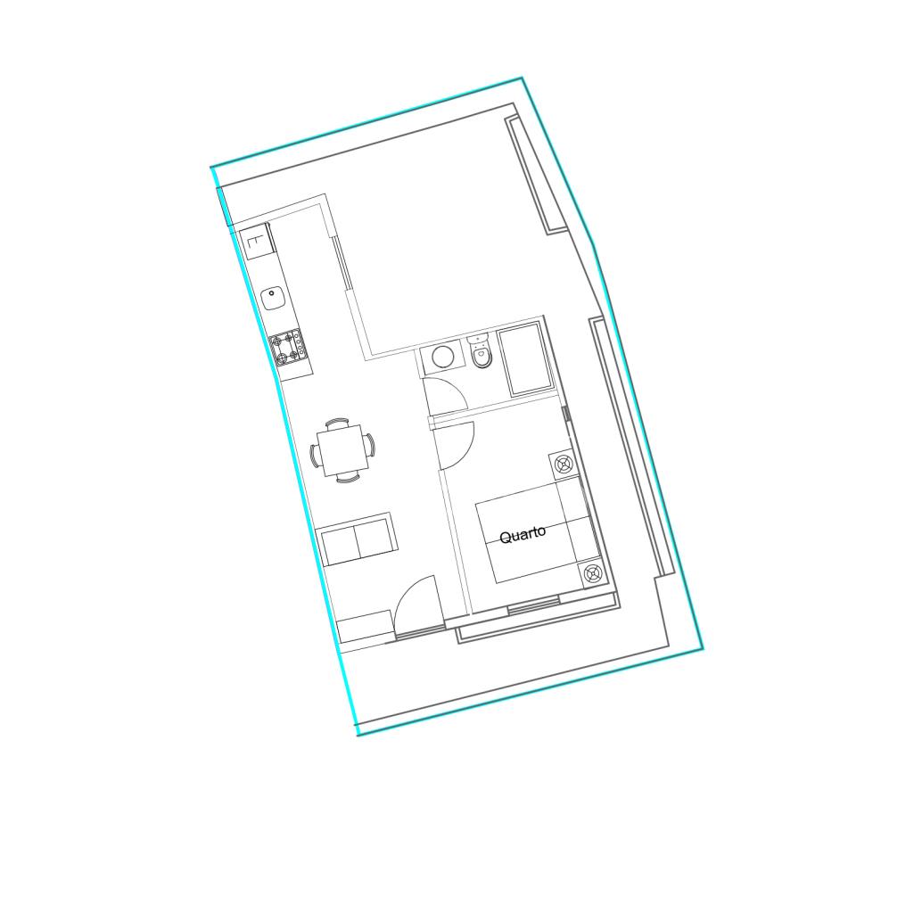 Moradia t1 totalmente renovada com terraço e excelente exposição solar