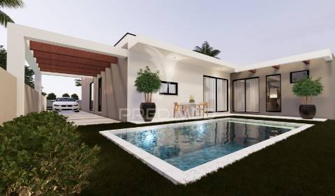 Moradia térrea t4 com piscina  nova a estrear - fernão ferro