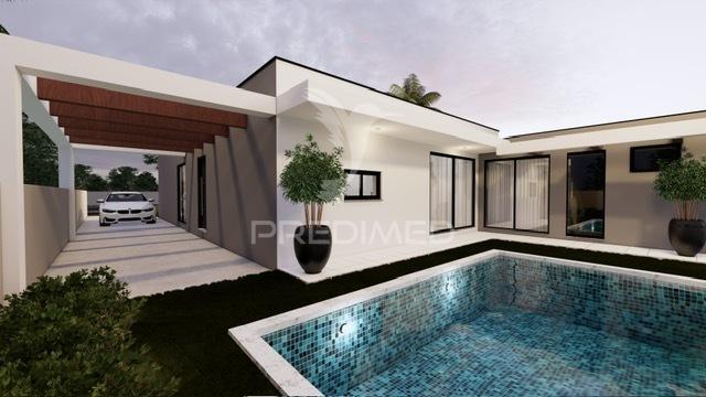 Moradia térrea t4 com piscina  nova a estrear - fernão ferro