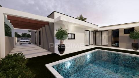 Moradia térrea t4 com piscina  nova a estrear - fernão ferro