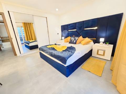 Fantástico t2, renovado, mobilado, 200 metros da praia rocha