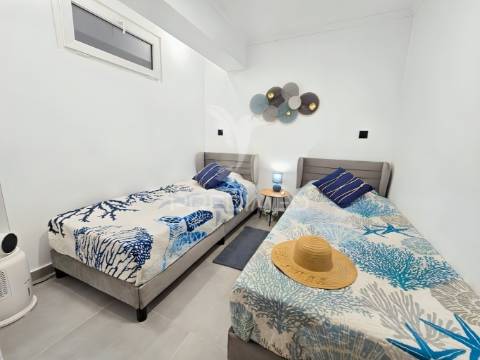 Fantástico t2, renovado, mobilado, 200 metros da praia rocha