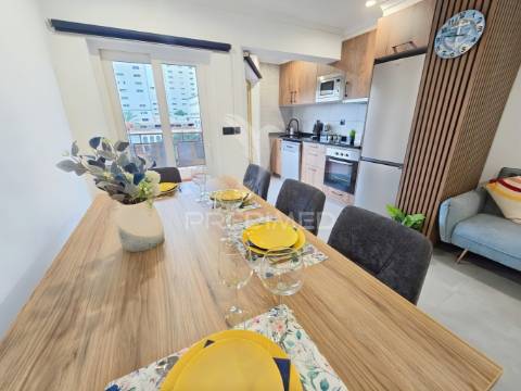 Fantástico t2, renovado, mobilado, 200 metros da praia rocha