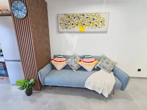 Fantástico t2, renovado, mobilado, 200 metros da praia rocha