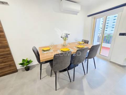 Fantástico t2, renovado, mobilado, 200 metros da praia rocha