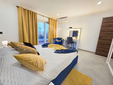 Fantástico t2, renovado, mobilado, 200 metros da praia rocha