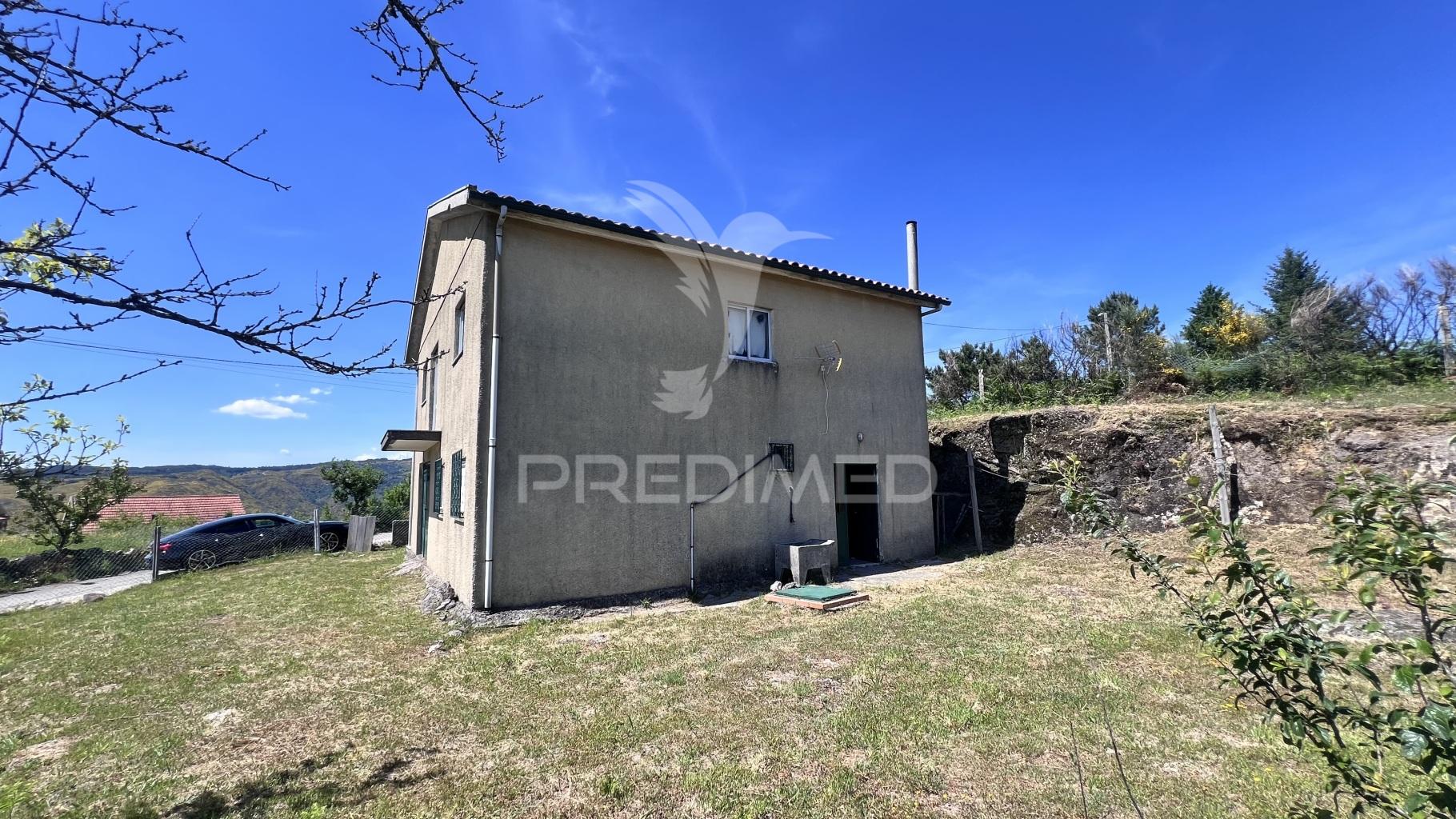 Moradia t3 individual para concluir – terreno de 1975m² com vistas deslumbrantes