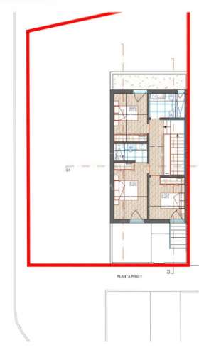 Moradia nova t3 de "gaveto" em ponte - guimarães
