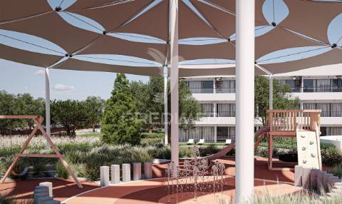 Fantástico apartamento t0 no exclusivo empreendimento the court em carveiro