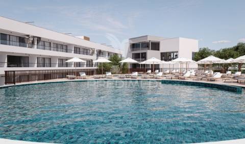 Fantástico apartamento t0 no exclusivo empreendimento the court em carveiro