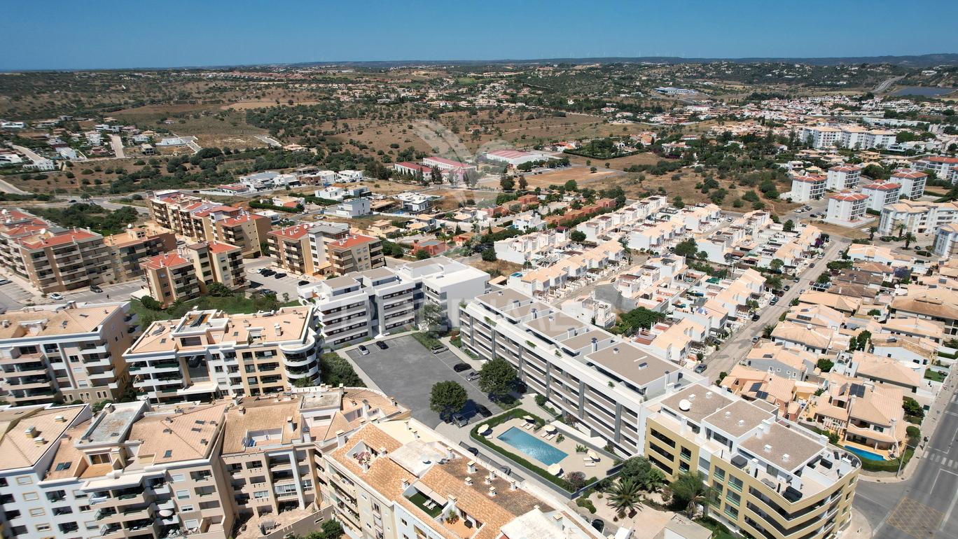 Apartamento t2 de luxo 133,60m2 - com piscina - em lagos