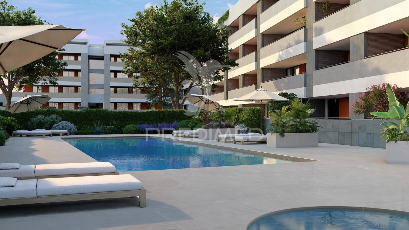 Apartamento t2 de luxo 133,60m2 - com piscina - em lagos