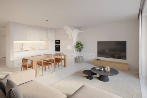 Apartamento t2 de luxo 133,60m2 - com piscina - em lagos