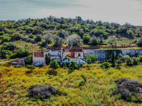 Ruína com lote de 10440m2, alcantarilha