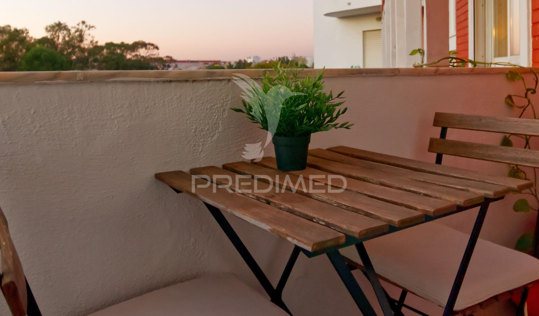 T2 com vista rio — barreiro