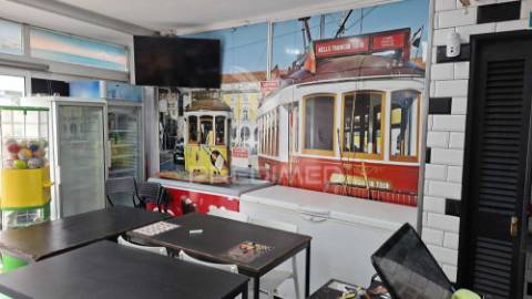 Trespasse/arrendamento, kebab e pizzaria  no centro da amadora.